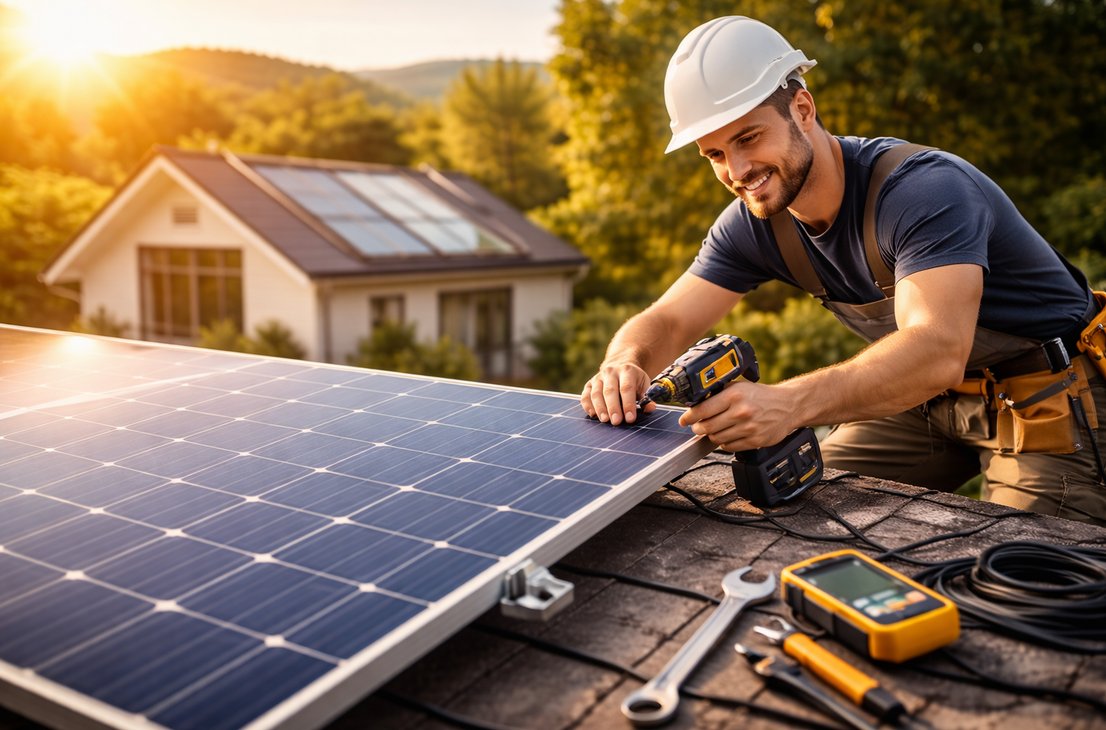 Solar Geo-Domains für lokale Photovoltaik- und Solaranbieter Rheine